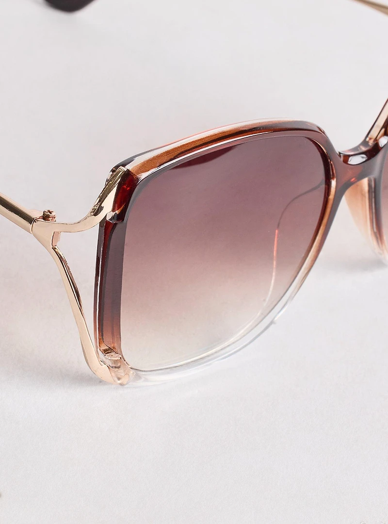 Side Cut-Out Sunglasses