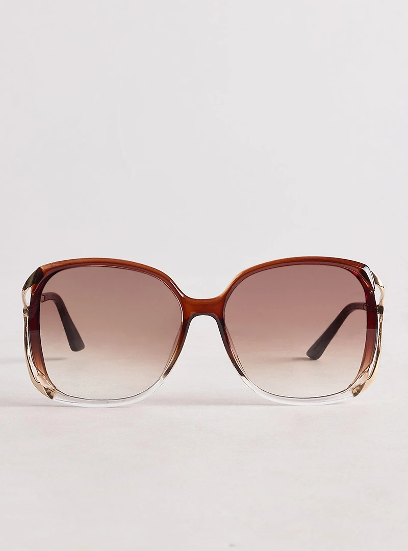 Side Cut-Out Sunglasses