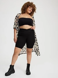 9'' Crossover Waist Bike Short