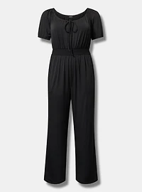Puff Sleeve Jumpsuit