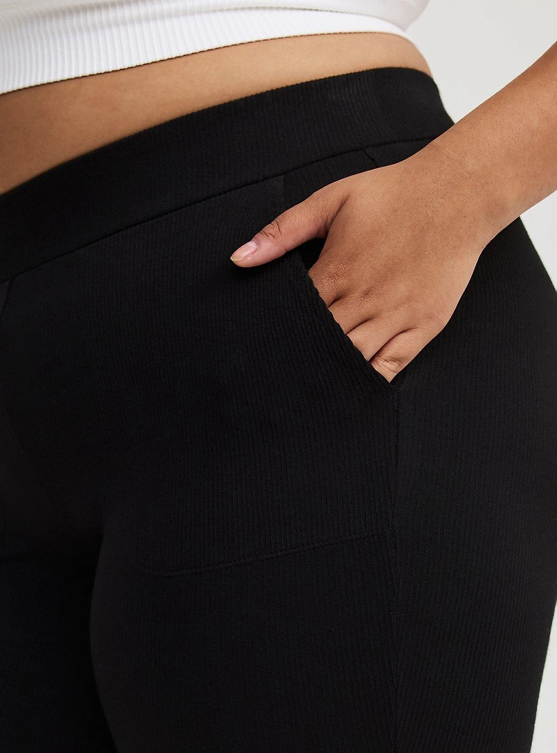 9'' Ribbed Bike Short