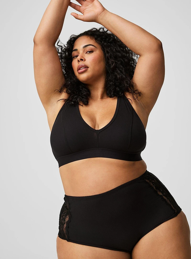 Rib Plunge Bralette