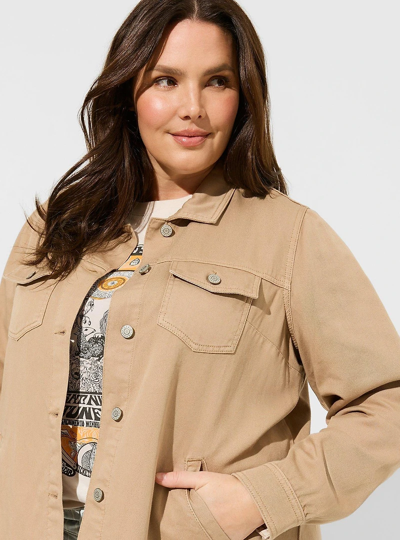 Denim Shacket