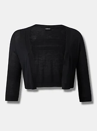 3/4 Sleeve Cropped Shrug