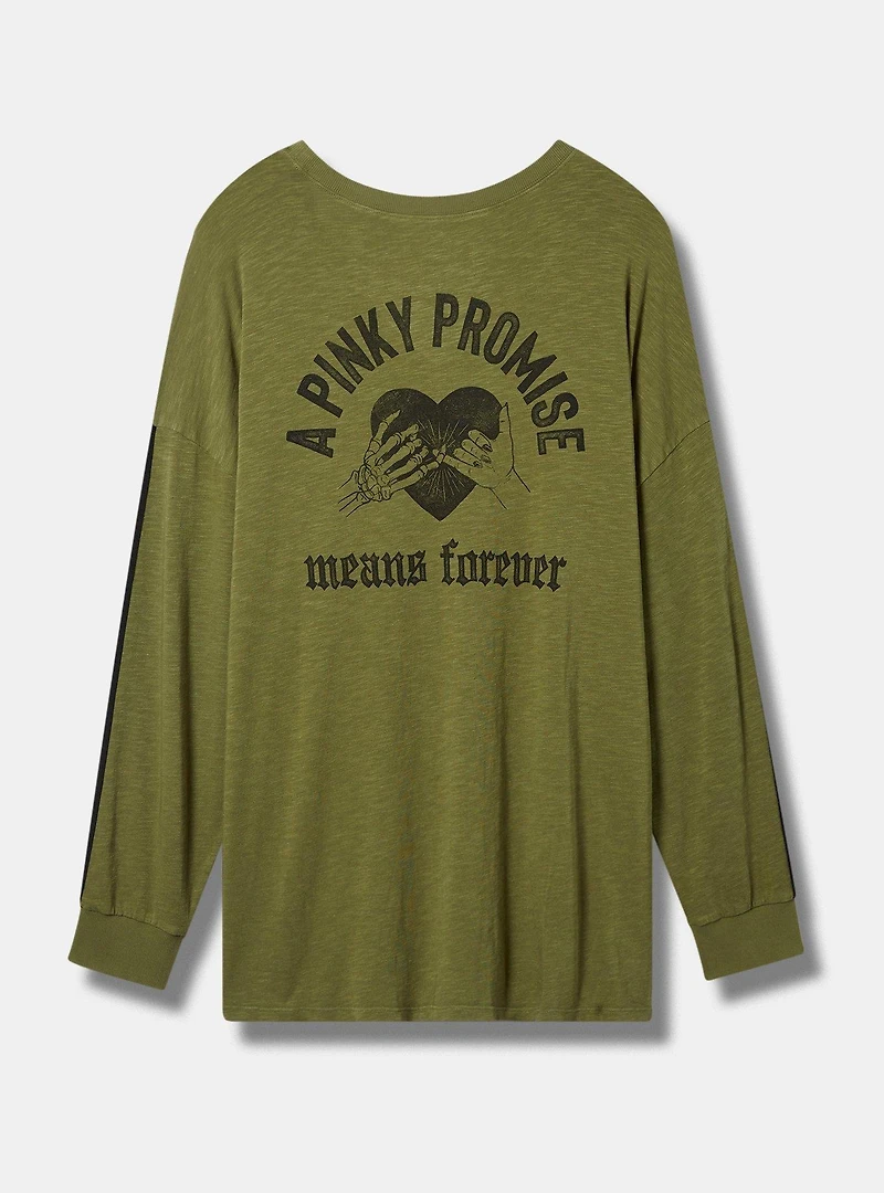 Promise Relaxed Fit Super Soft Slub Long Sleeve åTee