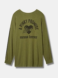 Promise Relaxed Fit Super Soft Slub Long Sleeve åTee