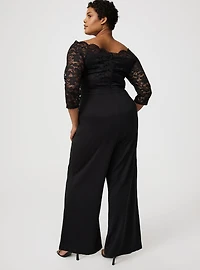 Off-Shoulder Jumpsuit