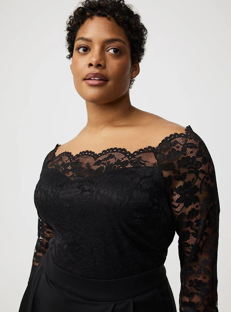 Off-Shoulder Jumpsuit