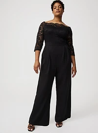 Off-Shoulder Jumpsuit
