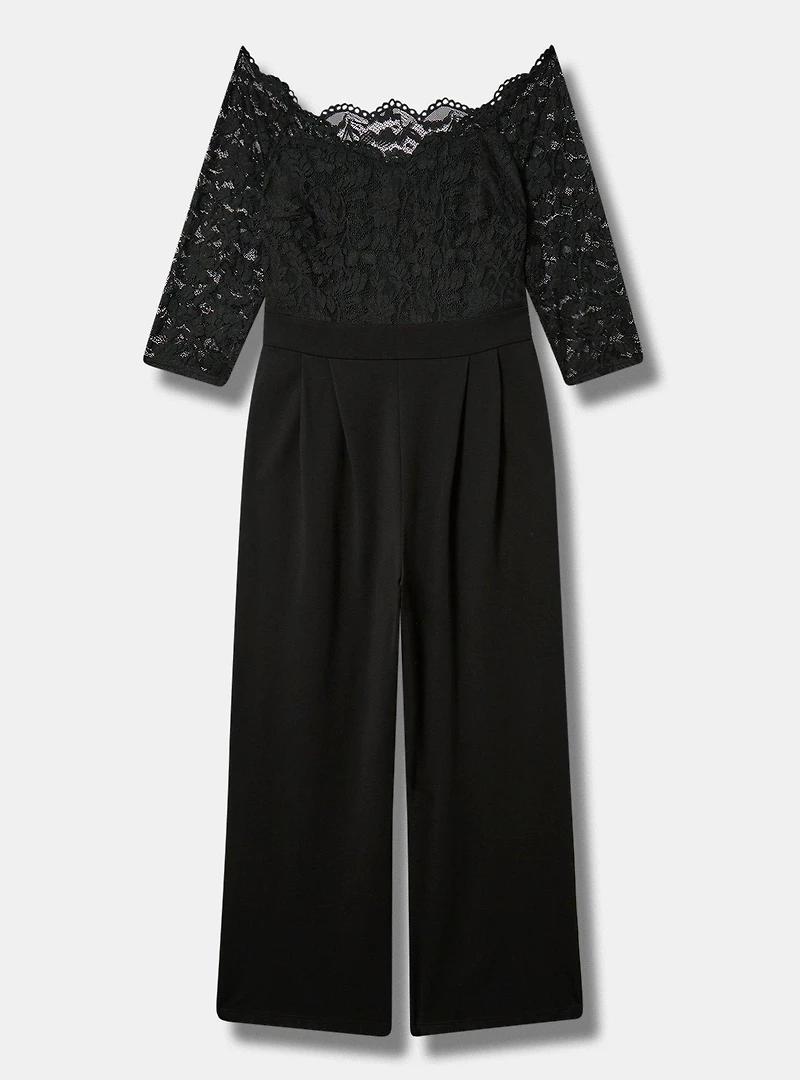 Off-Shoulder Jumpsuit