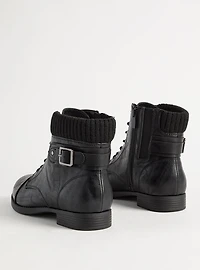 Laceup Sweater Bootie (WW)
