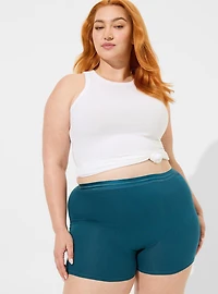 Leakproof Cotton High-Rise Shortie Panty