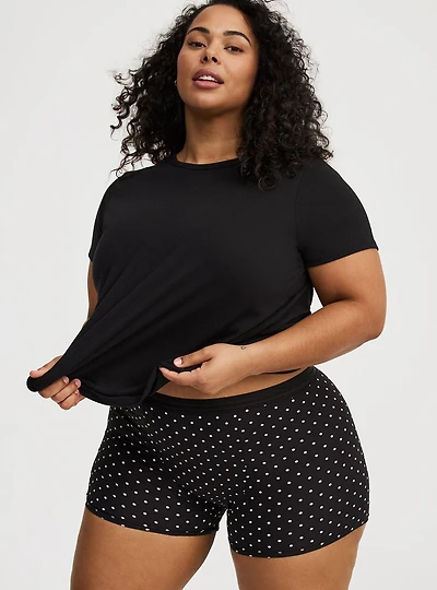 Leakproof Cotton High-Rise Shortie Panty