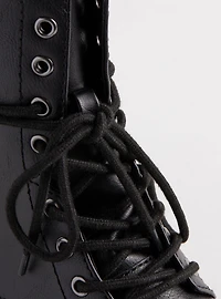 Laceup Flat Combat Boot (WW)