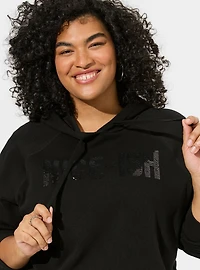 Sequin Nice-Ish Classic Fit Cozy Fleece Pullover Hoodie