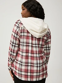 Long Sleeve Hooded Shirt