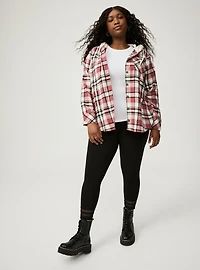 Long Sleeve Hooded Shirt