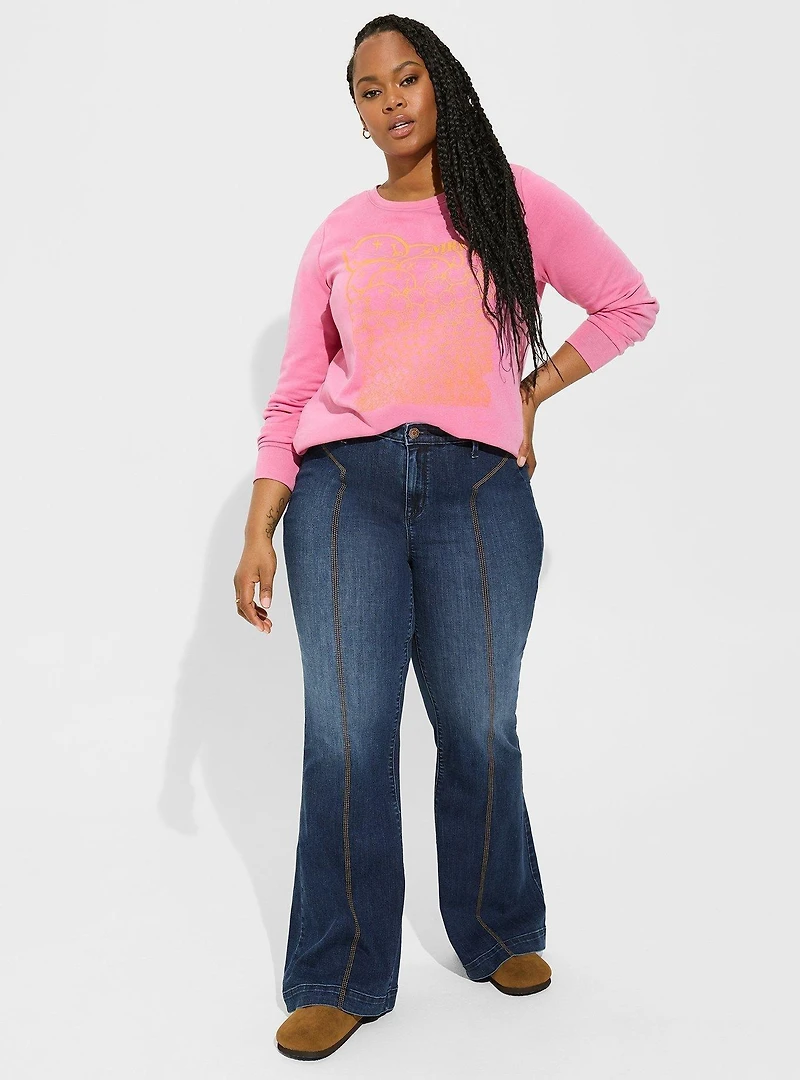 Nirvana Cozy Fleece Crew Sweatshirt