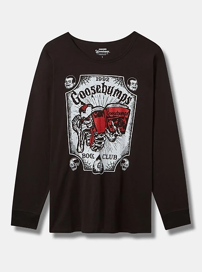 Goosebumps Classic Fit Cotton Long Sleeve Tee