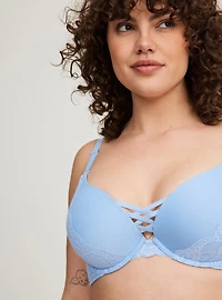 XO Plunge Push Up Bra
