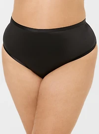 Shine Open Gusset Bow Panty