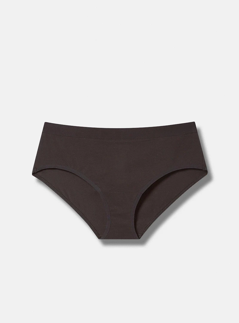 Comfort Elastic Cotton Mid Rise Hipster Panty