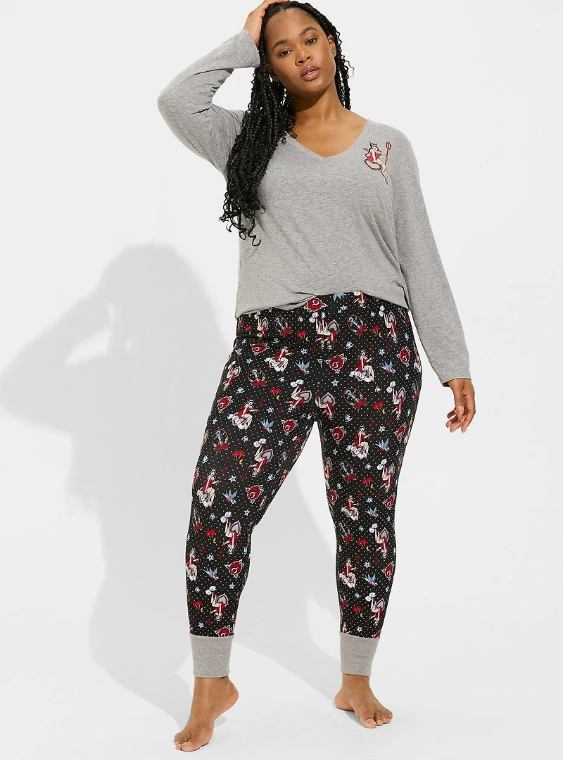 Foxy Full-Length Sleep Legging