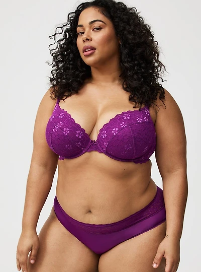 Second Skin Lace-Up Back Hipster Panty