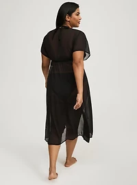 Mesh O-Ring Swim Cover-Up