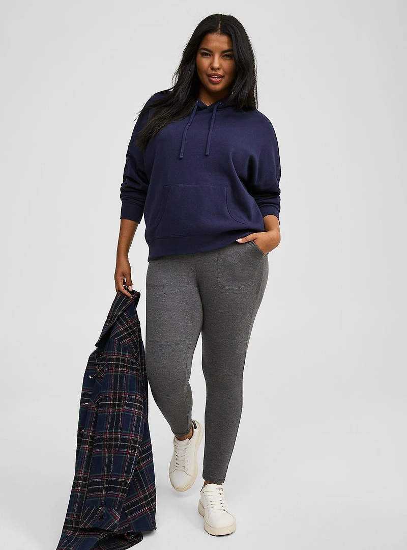 Relaxed Fit Cozy Fleece Hoodie