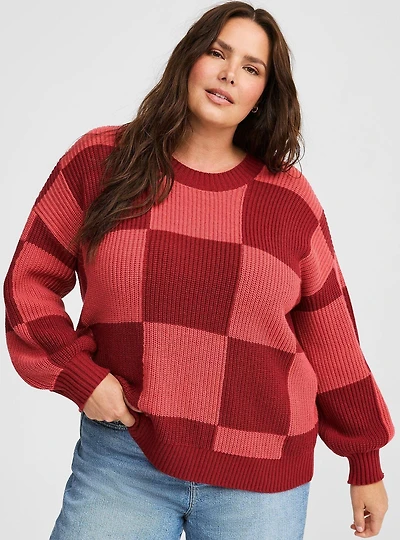 Pullover Drop Shoulder Sweater