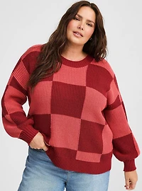 Pullover Drop Shoulder Sweater
