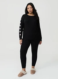 French Terry Pullover Lounge Sweatshirt