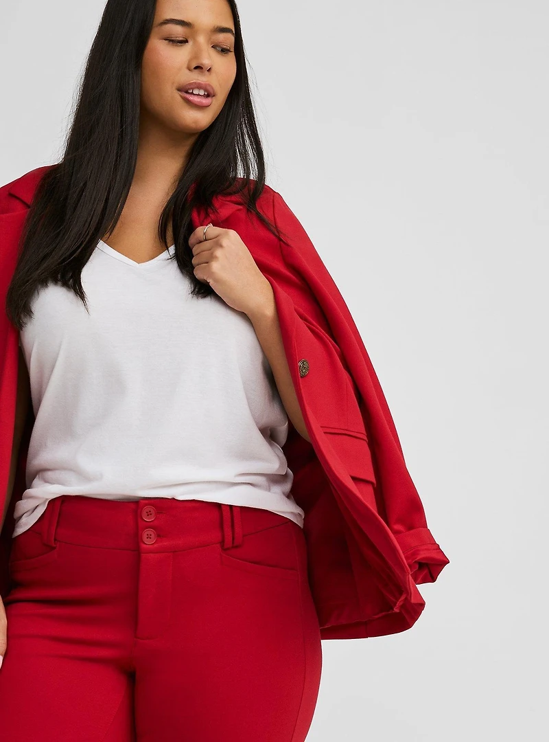 Trouser Straight Ponte Pant