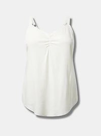 Ava Ruched V-Neck Cami