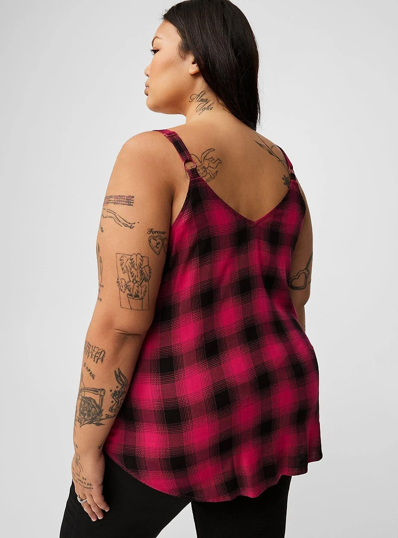 Ava Ruched V-Neck Cami