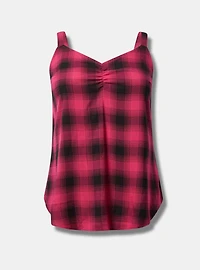 Ava Ruched V-Neck Cami