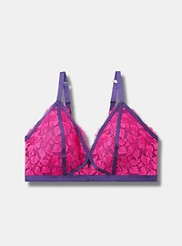 Neon Nights Keyhole Halter Bralette