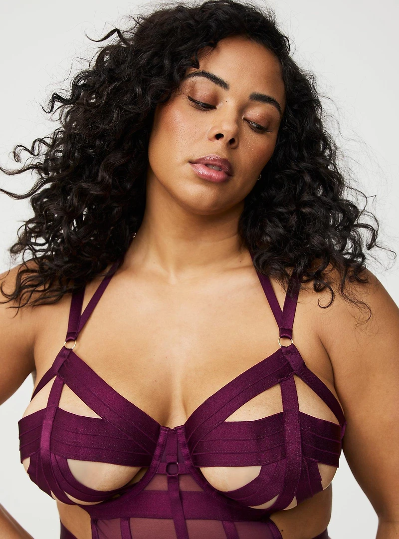 Strappy Cut-Out Bodysuit