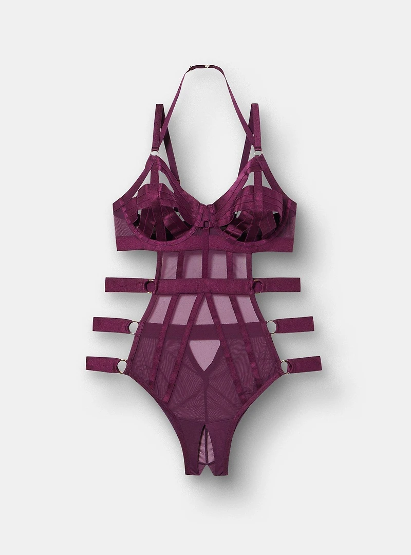 Strappy Cut-Out Bodysuit