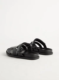Adjustable H-Band Footbed Slide (WW)