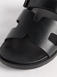 Adjustable H-Band Footbed Slide (WW)