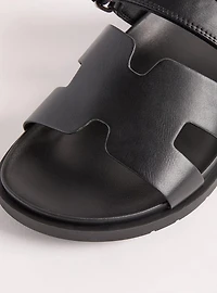 Adjustable H-Band Footbed Slide (WW)