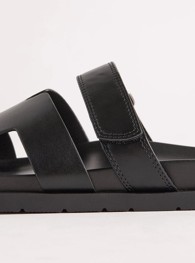 Adjustable H-Band Footbed Slide (WW)