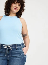 Crop Weekend Mid-Rise Wide Leg Jean
