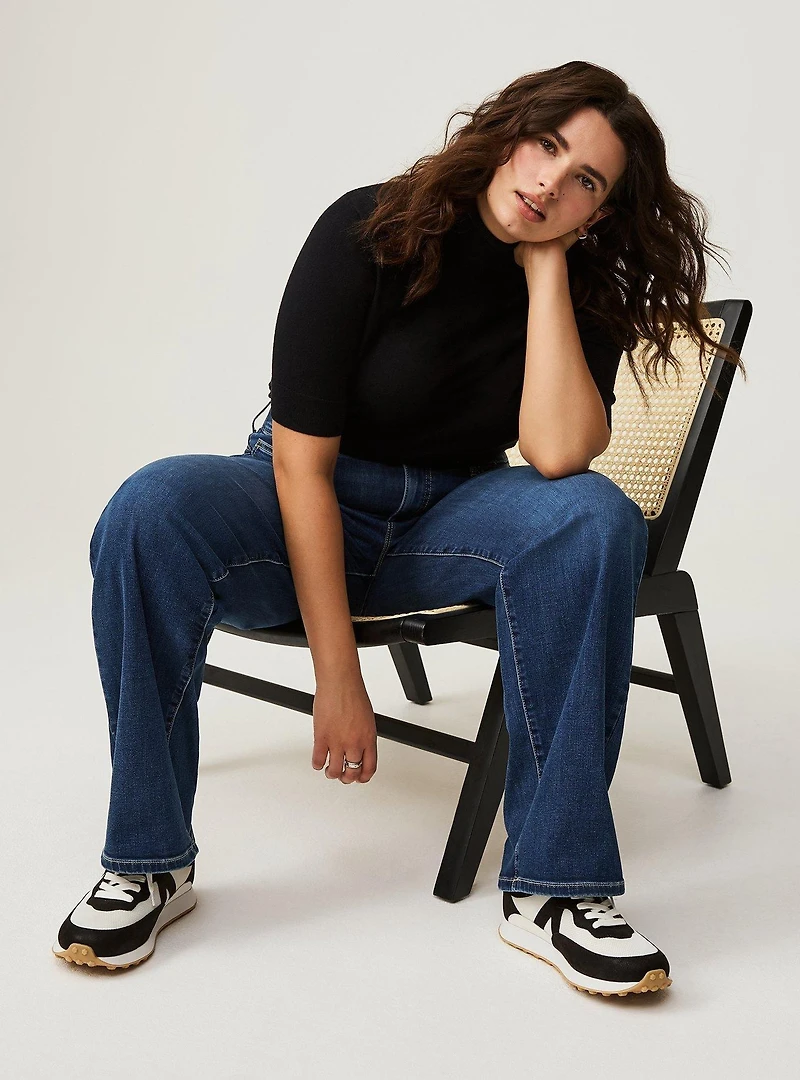 Bombshell Wide Leg High-Rise Jean