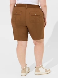 8'' Stretch Poplin Utility Short