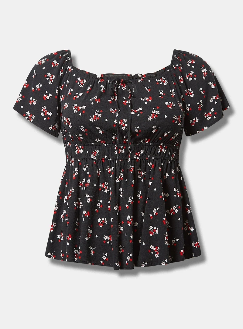 Flutter Sleeve Blouse