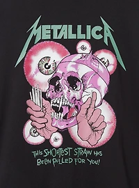 Metallica Skull Classic Fit Cotton Crew Tee