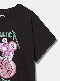 Metallica Skull Classic Fit Cotton Crew Tee
